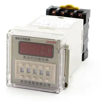 

DC/AC 110V DPDT 11Pin 0.01S-9999H Adjustable Time Delay Control Timer Relay