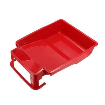 

uxcell Paint Roller Tray to 9 Inch Plastic Liner for Painting Brush Red home touch-ups and home renovations etc. 2pcs