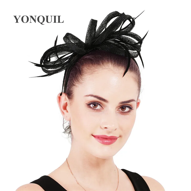 

Wedding party women hair fascinators accessories elegant female cocktail race headwear gorgeous new fashion headdress headband