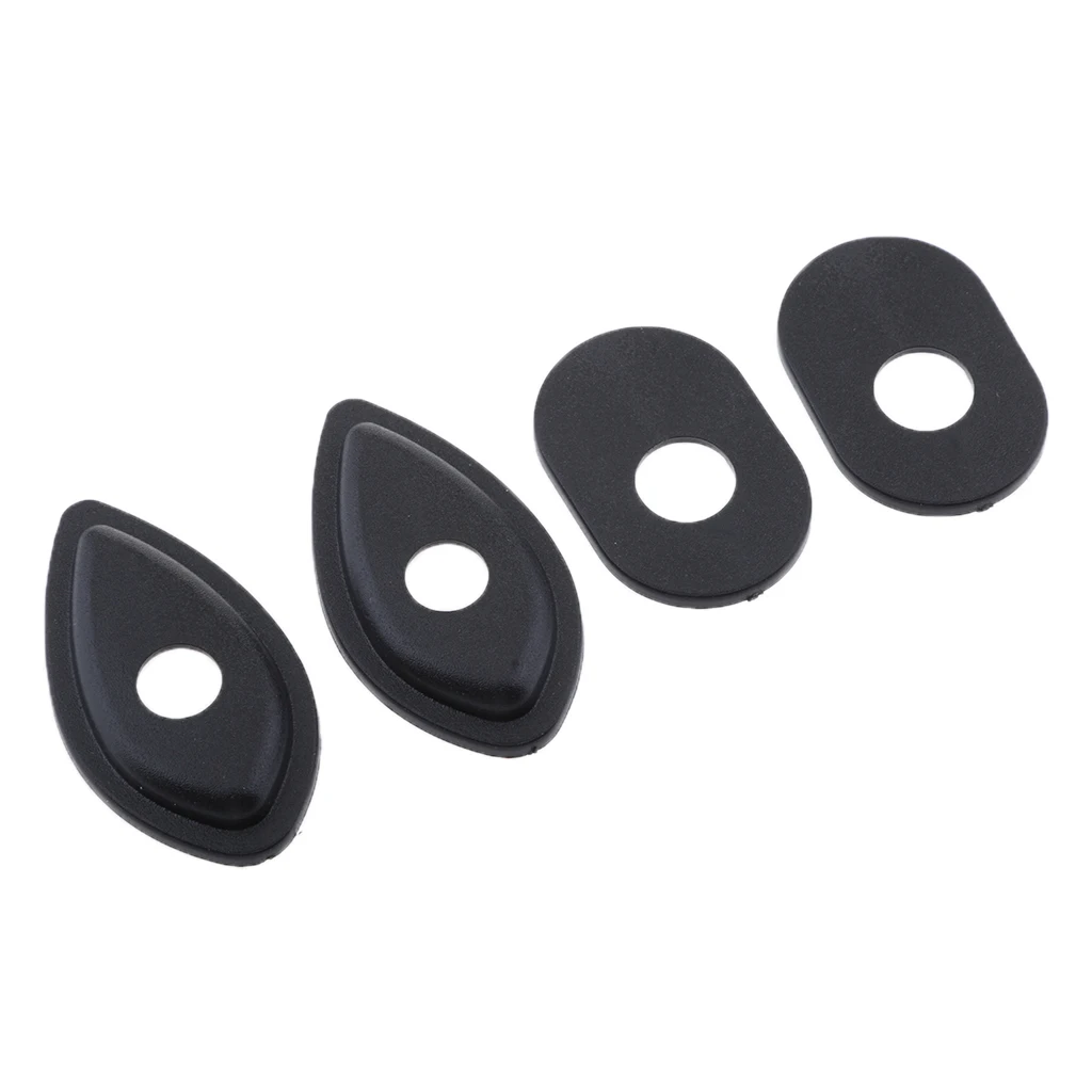 Black Turn Signal Lights Mount Adapter Spacers For Honda CRF250L 2012-2013