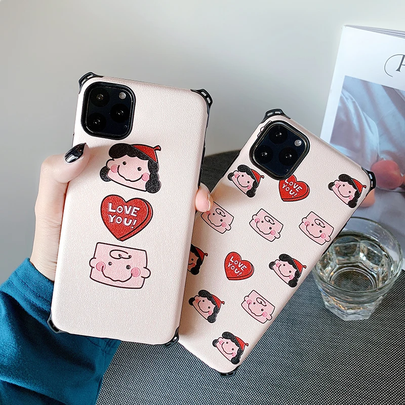 Чехол для телефона для iphone 11Pro XS Max X XR милый чехол Charlie Lucy IMD мягкий чехол для iphone 11 6 6S 7 8 Plus задний противоударный чехол