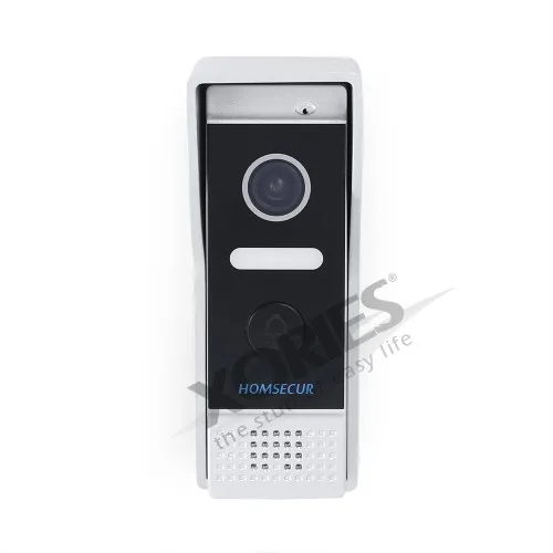 HOMSECUR " проводной PoE IP RJ-45 видео и аудио Домашний домофон 1.0MP с сигнализацией BC031IP-B+ BM714IP-S
