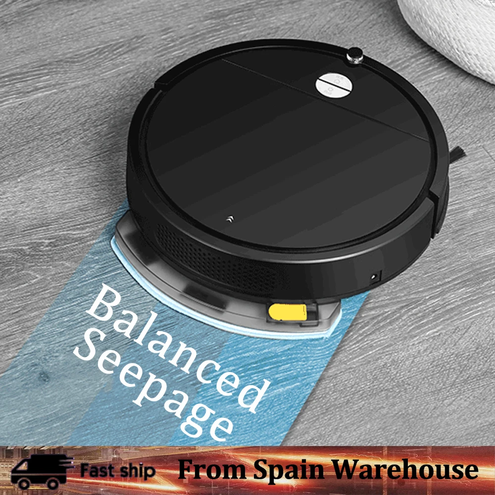 Smart Robot Vacuum cleaner Wet Mop Wifi&Voice&APP Remote control 3600Pa Path Planning 6 in1 Auto-charge for Pet Fur Carpet Floor