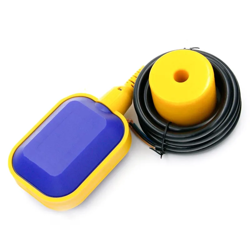 220 В 380 В 16A 2 м 3M 4M 5 м Поплавковый выключатель контроллер уровня воды контактор датчик с 2 м кабель инструмент сенсор - Цвет: Suqare