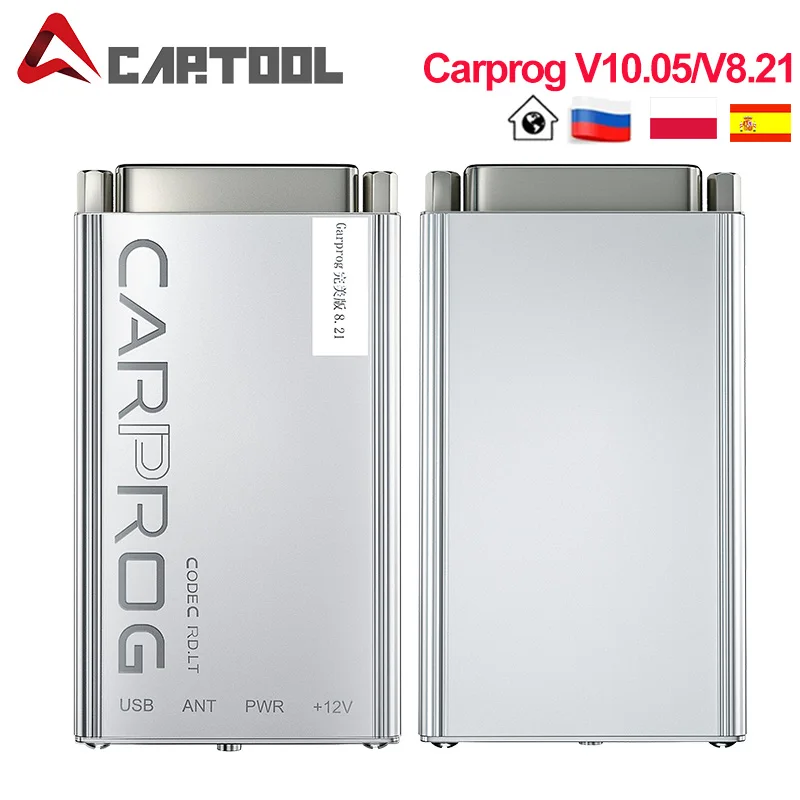 Новейший Инструмент CARPROG V10.93 Carprog V10.05 V8.21 для тюнинга автомобильного чипа ECU