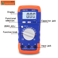 Capacitor Tester Digital Multimeter Tester Professional Capacitor Capacitance Meter Check Capacitors Digital Capacimeter A6013L 2