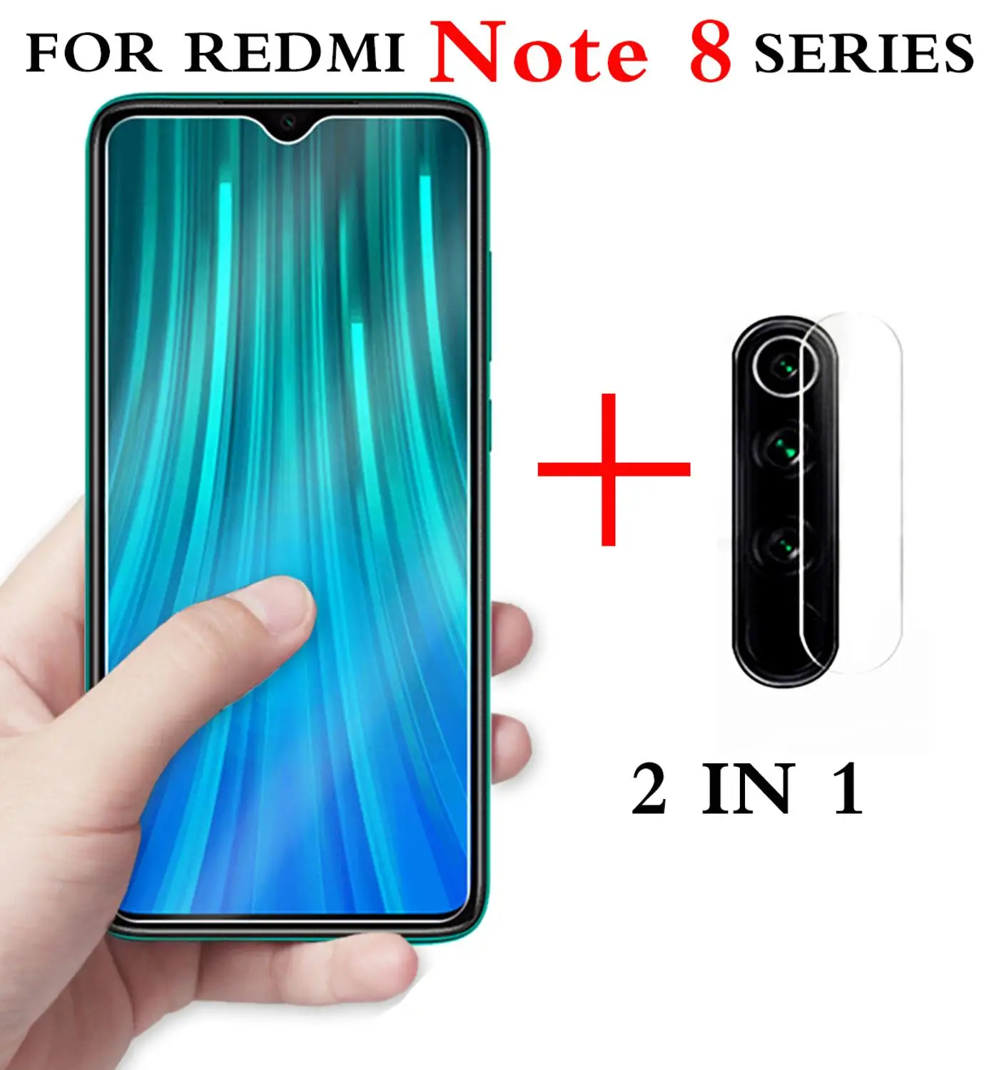 Чехол из закаленного стекла для телефона xiao mi 8 redmi note 8 pro 8pro защитная оболочка аксессуары защитная Пленка чехол на красный mi note8