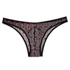 Men's Jacquard Bordered Briefs Rhombic Lace Mini Briefs Pouch Soft Bikini Mens Sissy Underwear 5