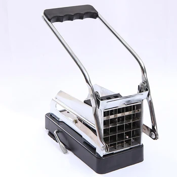 

Fruit Multipurpose French Fries Restaurant Potato Chipper Kitchen Gadgets Cucumber Onion Manual Cutter Non Slip Stainless Steel