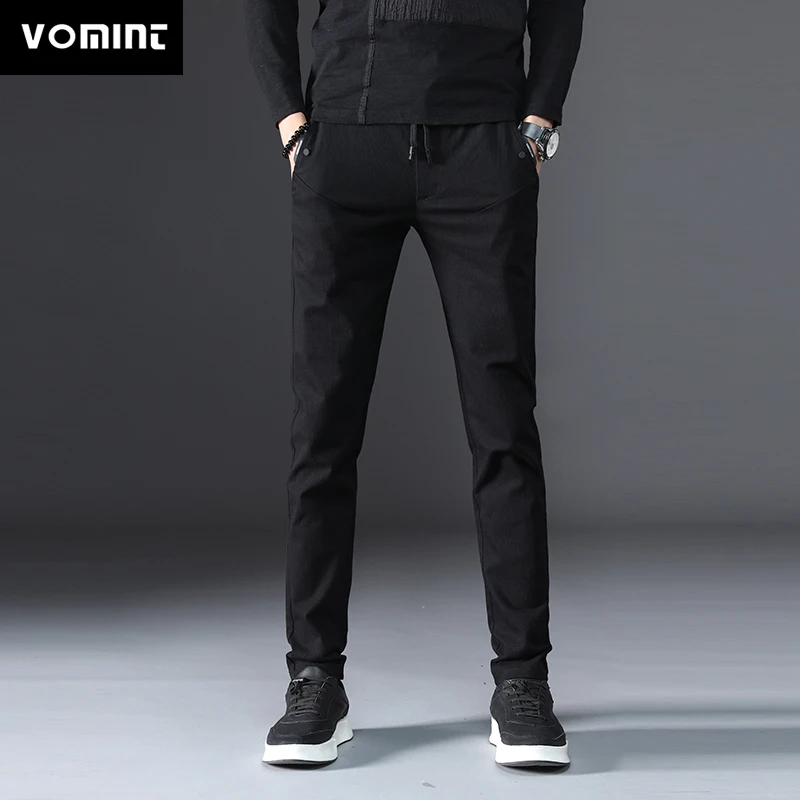 Vomint 2020 Mens Pants New Solid Color Pants Casual Business Fit Body Stretch Trousers Men's Pant Cotton Trousers Vomint 2020 Mens Pants New Solid Color Pants Casual Business Fit Body Stretch Trousers Men's Pant Cotton Trousers