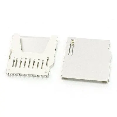 

20 Pcs SMT Mounting Pull-Out Type SD Memory Card Sockets 26mm x 26mm