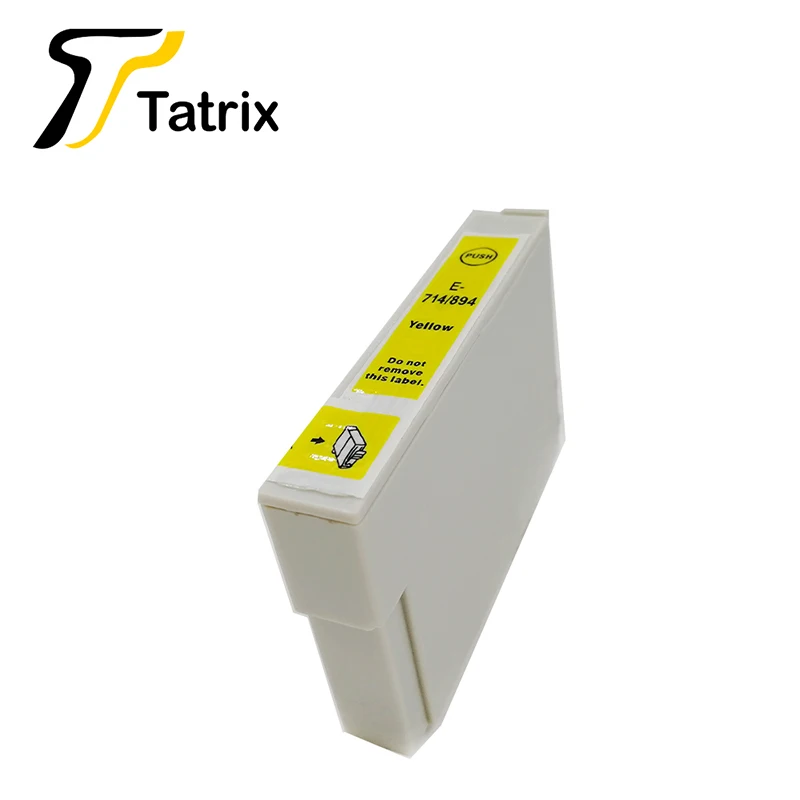 Tatrix для Epson T0711 для T0714 патрон чернил для принтера Epson S20 S21 SX100 SX110 SX105 SX115 SX200 SX205 BX600FW и т. д