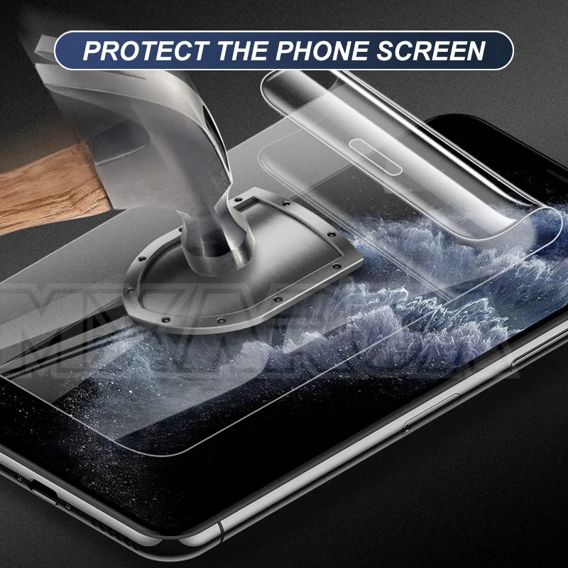 99D полная Защитная мягкая Гидрогелевая пленка для iPhone X XR XS 11 Pro Max Защитная пленка для экрана для iPhone 7 8 6 6s Plus X 6 стеклянная пленка