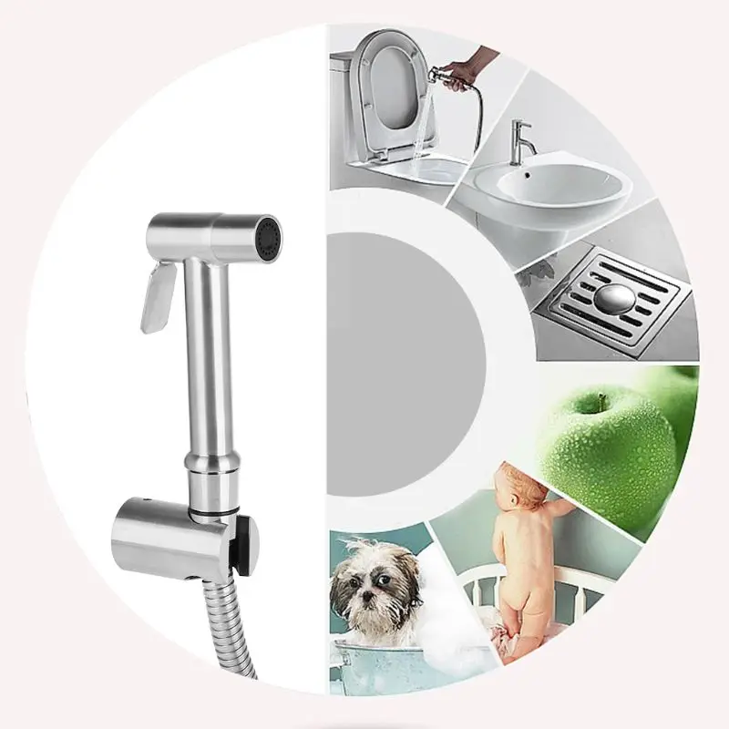 1/" Биде опрыскиватель для биде опрыскиватель Набор Туалет стиральная струя набор ручной гигиенический Душ спрей пистолет Ванная комната Фитинги F42B