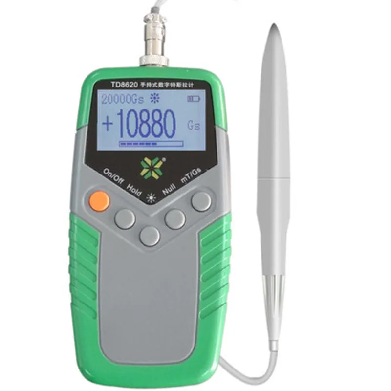 NEW Permanent Magnet Gauss Meter Handheld Digital Tesla Magnetic Flux Surface Field Test 5% Accuracy. | Инструменты