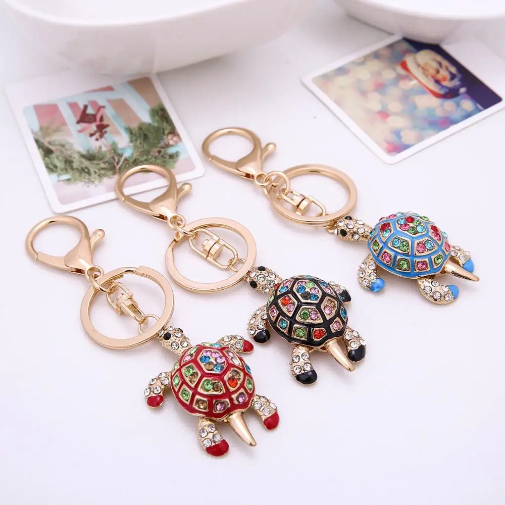 Manhui новый 5D DIY алмазная живопись брелок мода мультфильм Милая Черепаха ручной
