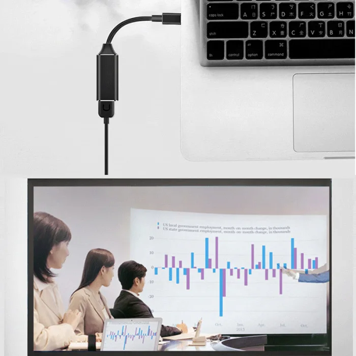 4K конвертер тип-c к HDMI HD ТВ адаптер портативный для ПК ноутбук планшет мобильный телефон SGA998