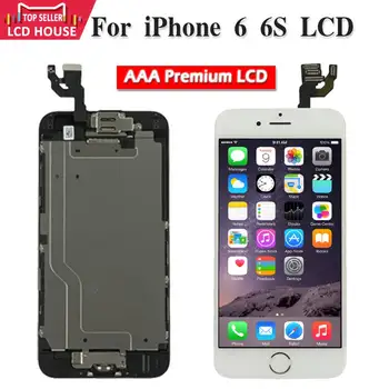 

100% No Dead Pixles Full Set LCD Display For iPhone 6 6S LCD Screen Complete Digitizer LCD Assembly Replacement Grade AAA+++