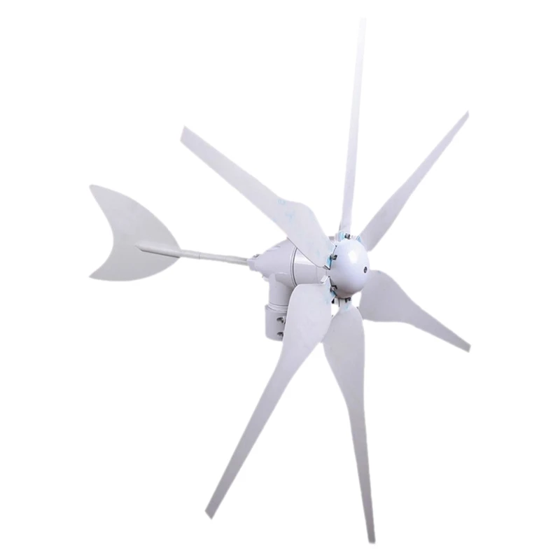 

6 Blade 300 Watt Max Wind Turbine Generator 24 Volt DCOutput:24V Current:AC