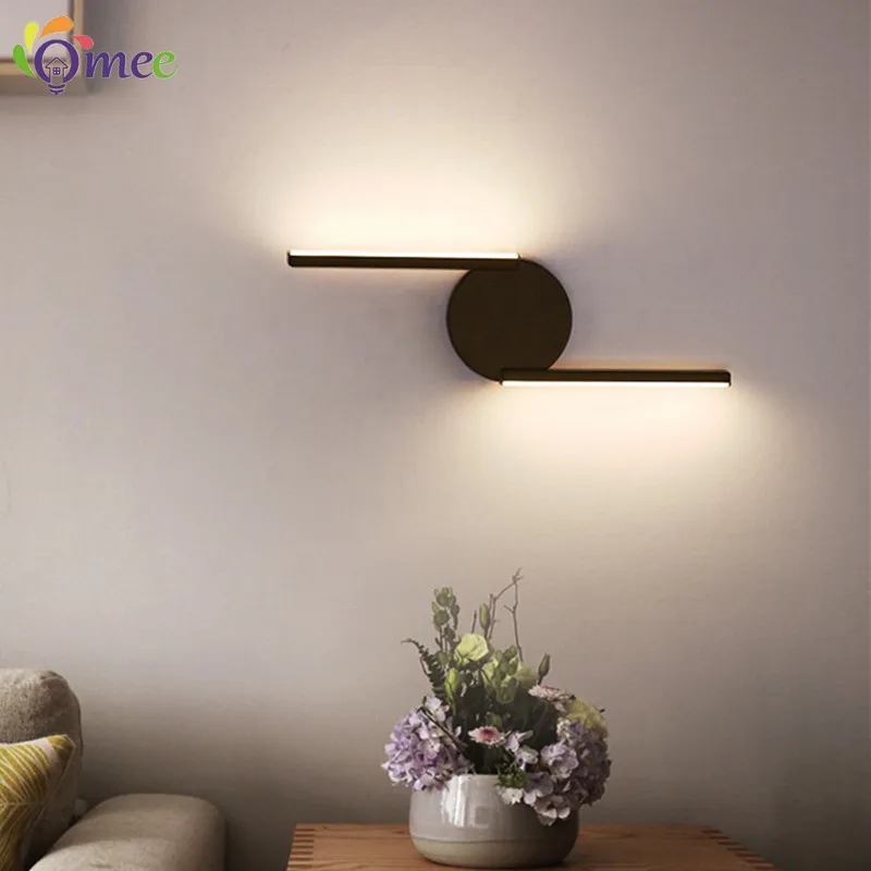 Led Wall Lamp Nordic Home Living Room Art Designer Modern Minimalist Creative Bedroom Bedside Indoor Kitchen Dining Decor Light