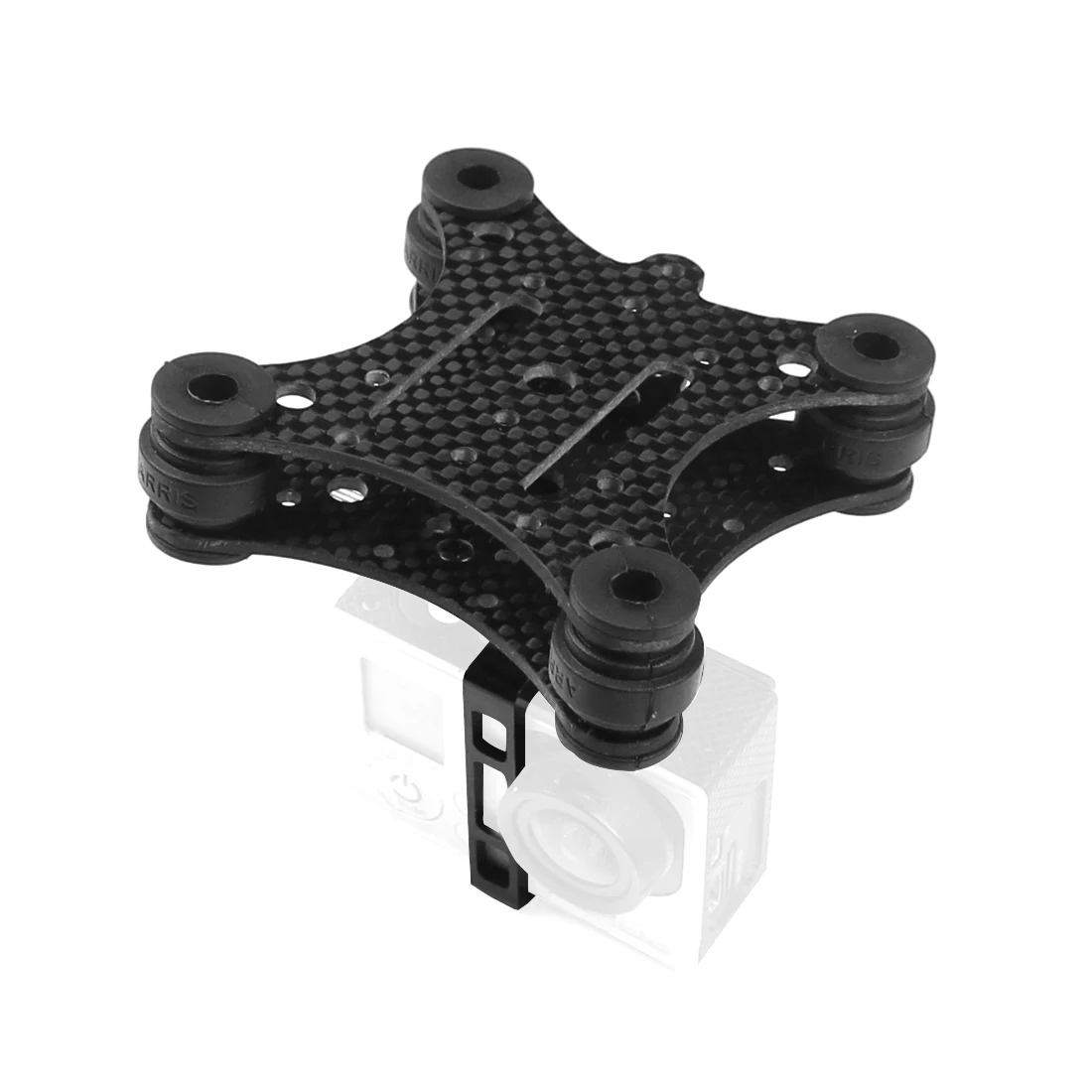Карданный держатель для камеры из углеродного волокна FPV противоударный