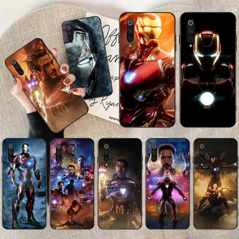 Горячая Распродажа чехол для телефона Marvel Железный человек Xiaomi Mi10 10Pro 10 lite Mi9 9SE 8SE