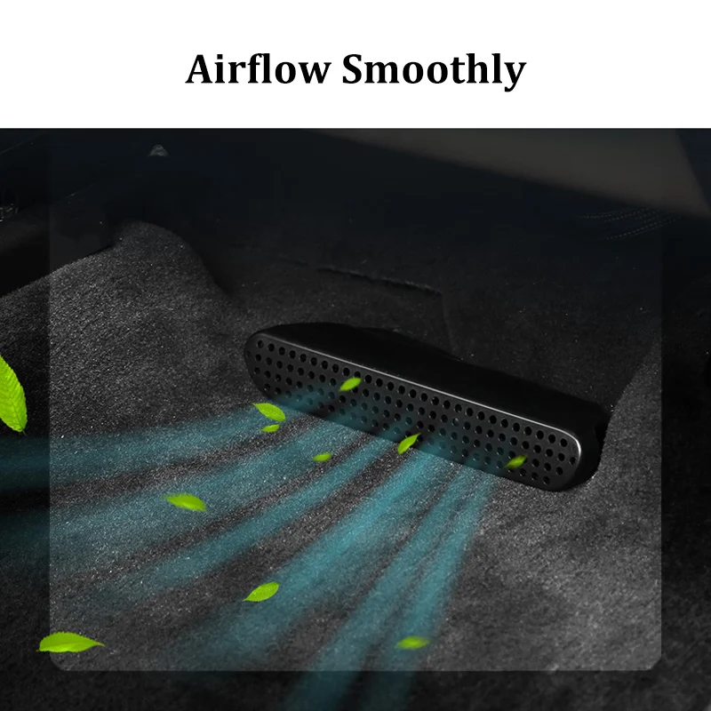 2 шт./компл. автомобиля под сиденьем на выходе автомобильного кондиционера крышка