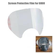 Film de protection pour masque 3M 6800, lot de 5 à 10 pièces, respirateur à gaz, protecteur d'écran de fenêtre, autocollant pour masque facial complet 6800, accessoires
