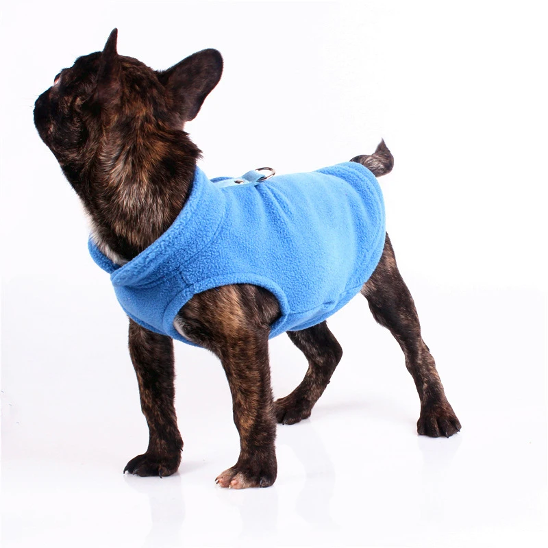 Осенне-зимняя флисовая одежда для собак Теплый мягкий для питомца одежда пальто куртки для чихуахуа Французский Бульдог-Мопс дракон собака большая/маленькая собака