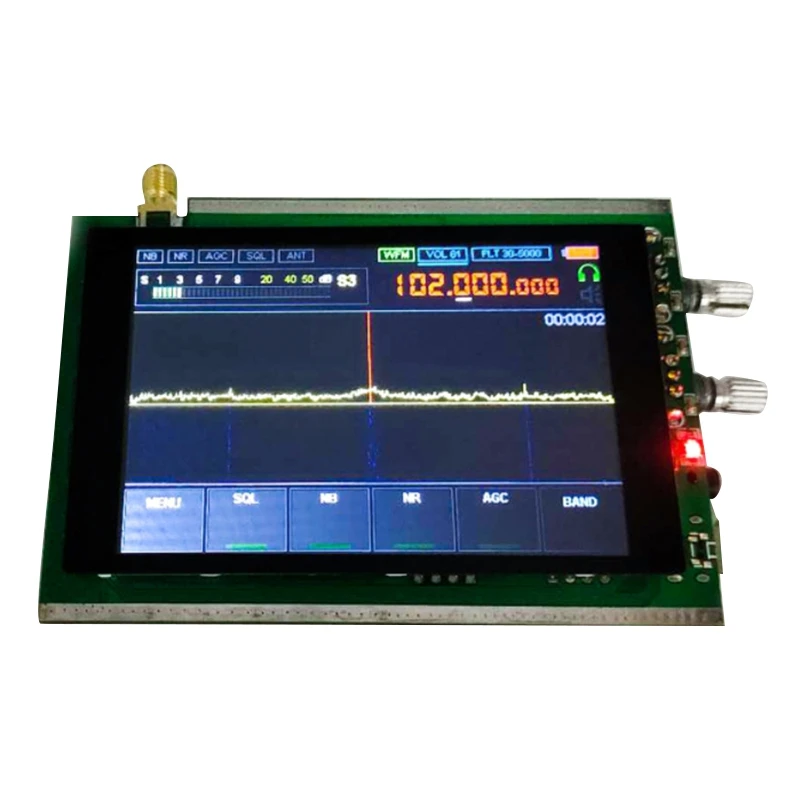 50 кГц 200 МГц Malachite SDR радио Malahit DSP 3 5 дюйма прикосновение Sn HAM приемопередатчик