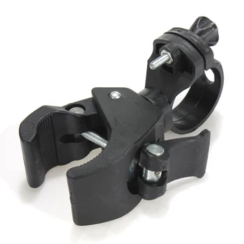 

Jiguoor Universal Adjustable Flashlight Front Light Mount Clip Holder Stand Bracket Use by the Bicycle for cycling