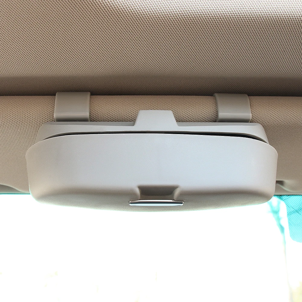 

Car Sun Visor Glasses Case Organizer Storage Box for Toyota Corolla iM E170 E140 E150 3 Mark 2 Mark X Matrix 1 2 Platz Premio