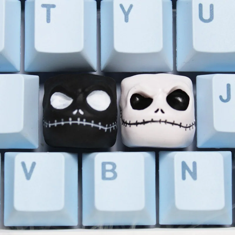1pcs Resin Pumpkin King Keycap Personality Creative For Mechanical