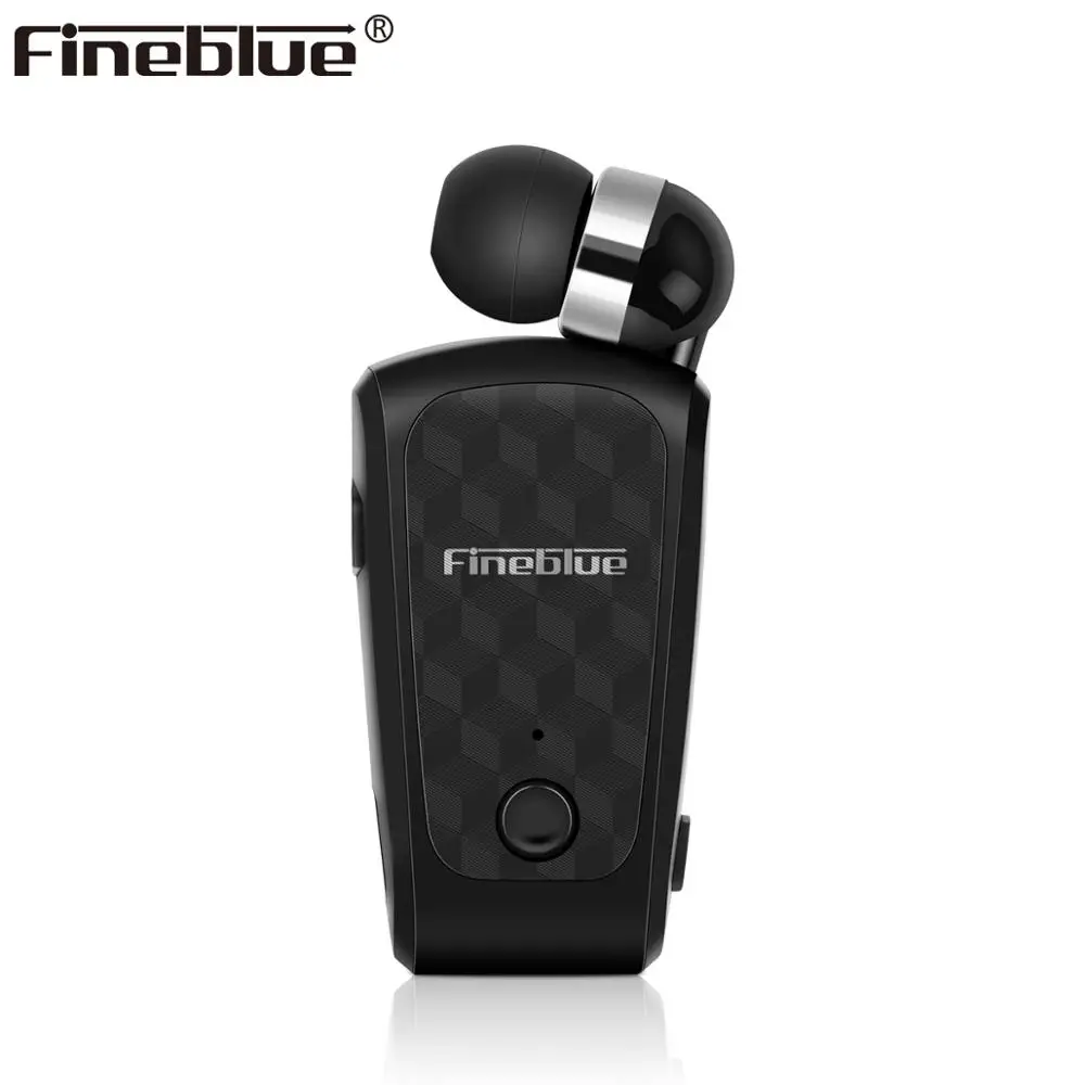 Fineblue FQ-10 Bluetooth 5,0 беспроводной наушник головка телефон кабель Выдвижной наушник музыкальная система с зажимом гарнитура Hands-free микрофон