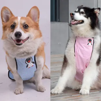 

New Hot Selling Cute Pet Big Dog Saliva Bib Waterproof Anti-Scratch Floor Protection Corgi Belly Apron for Male and Female Dogs