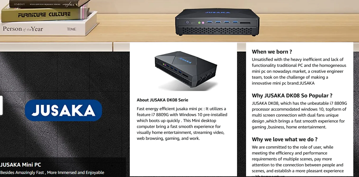 Mini PC i7 8809G Vega M Graphics SSD Windows 10 PRO Mini Gaming PC Mini Desktop Computer Dual WIFI HDMI DP 4X4K DDR4 Dual Ram Mini PC i7 8809G Vega M Graphics SSD Windows 10 PRO Mini Gaming PC Mini Desktop Computer Dual WIFI HDMI DP 4X4K DDR4 Dual Ram