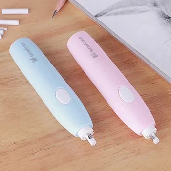 

Fine Art Painting Battery Operated Eraser Electric Automatic School Supplies Leather Stationery Child Day Gift Material Escolar
