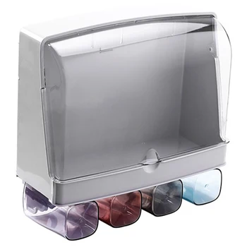 

Dustproof Capacious Non-punch Waterproof Multipurpose Gargle Rack