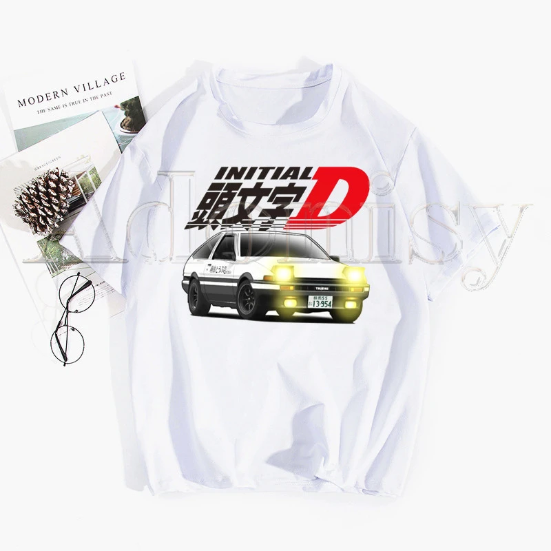 Camisetas de marca con estampado inicial D hombre y mujer, de calle divertida Hip Hop, de verano, Ulzzang, Harajuku|Camisetas| - AliExpress