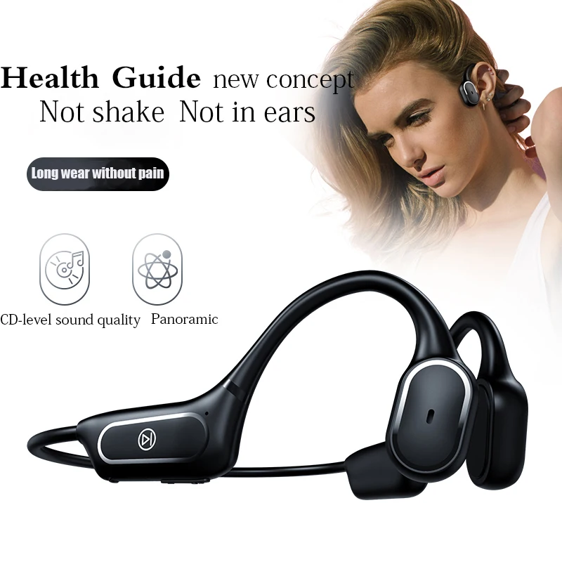 TWS Bluetooth Wireless Headset Bluetooth 5.0 Open audio Sports Earbuds Noise Canceling Headphones With Mic For All Phones