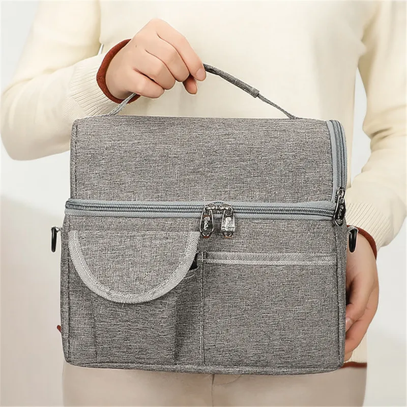 MOTOHOOD Baby Diaper Bag For Mom Mummy Mother Maternity Nappy Bags Thermal Insulation Stroller Bag Milk warm Insulation Bag  (6)