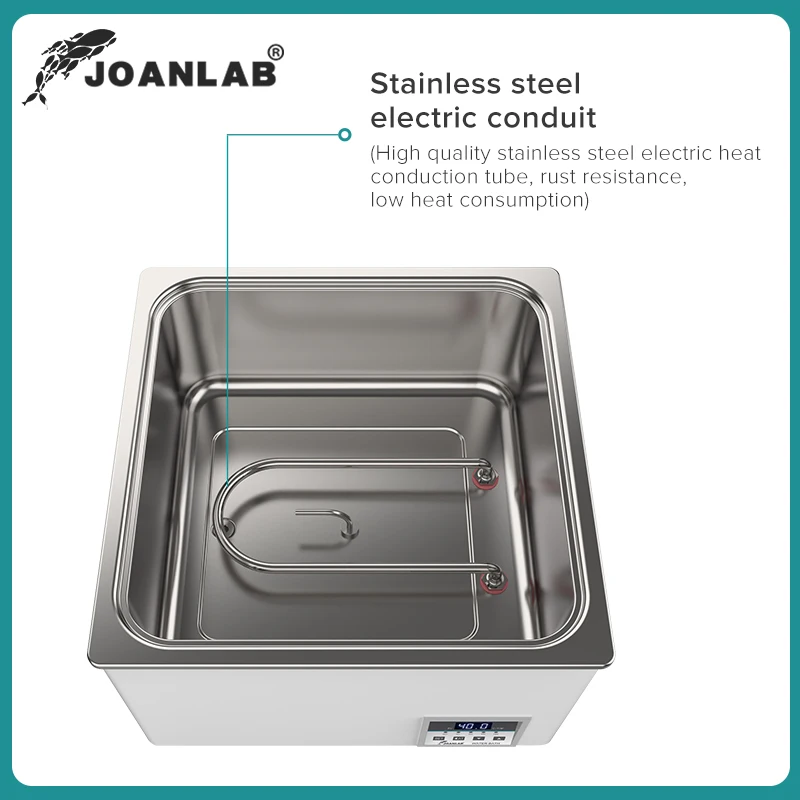 JOANLAB 수조 실험실 난방 온도 조절 장치, 디지털 디스플레이 실험실 장비, 항온 온도 조절 탱크, 110v, 220v
