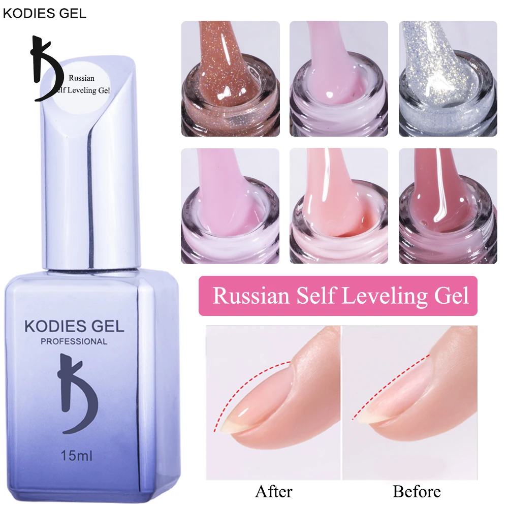 KODIES гель самонивелирующийся УФ лак для ногтей/светодиодный Полупостоянный