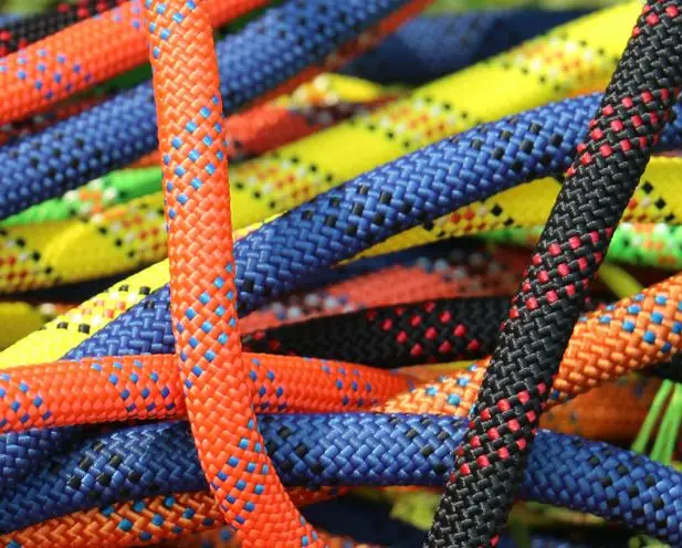 9 мм скалолазающая веревка динамическая с сертификатом CE 50 м/рулон|rope swing rope|rope