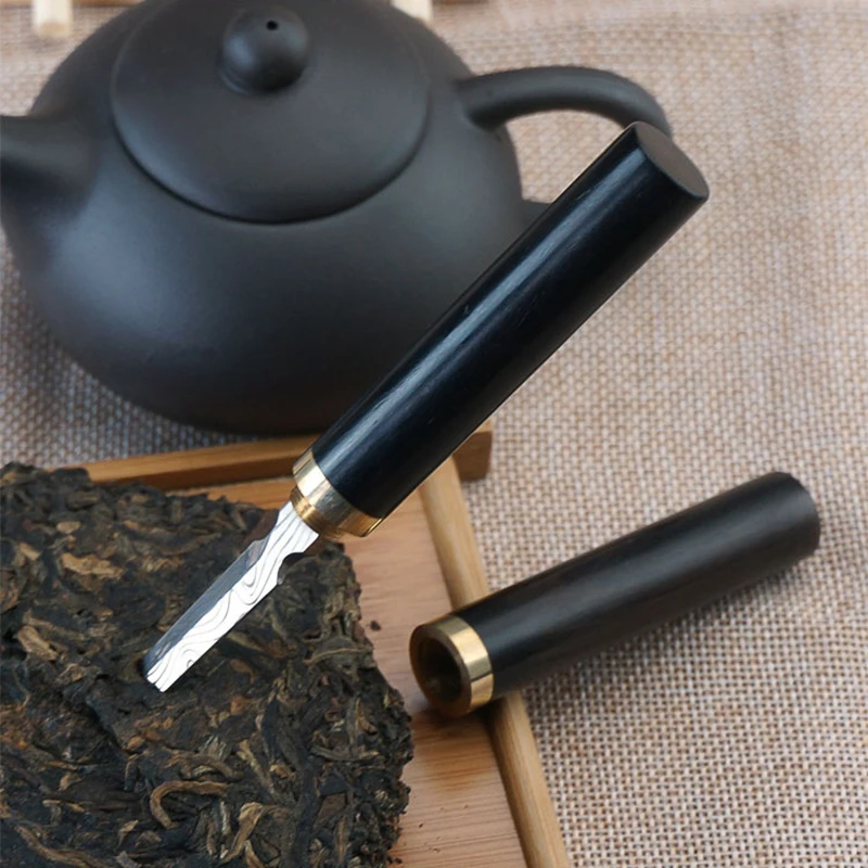 Stainless Puer Tea Knife Cutter Tools Needle Prying Handmade Tea Knife Accessories Gift Caja De Te Teaware