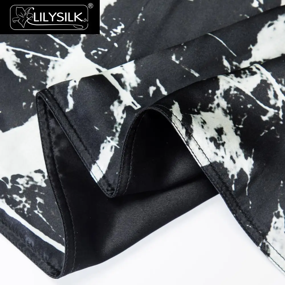 LilySilk пододеяльник шелк 100 чистый 19 Momme тутового шелка Роскошный натуральный бесшовный Королевский размер Домашний текстиль