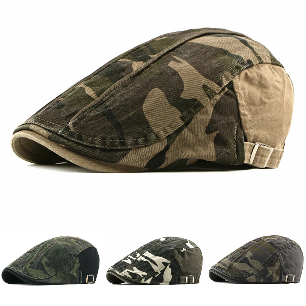 Camouflage Berets Hat Golf Driving 