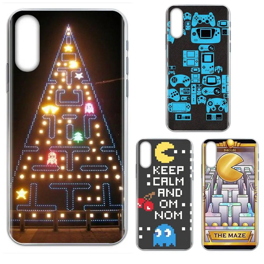 Pacman геймера оправой для Galaxy Note 10 A10E A10S A20S A30S A40S A50S A6S A70S A730 A8S M10S M30S Lite Plus в продаже