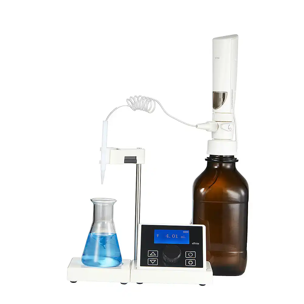 Electronic Titrator dTrite Digital Burette 0.01 99.99ml Bottle top