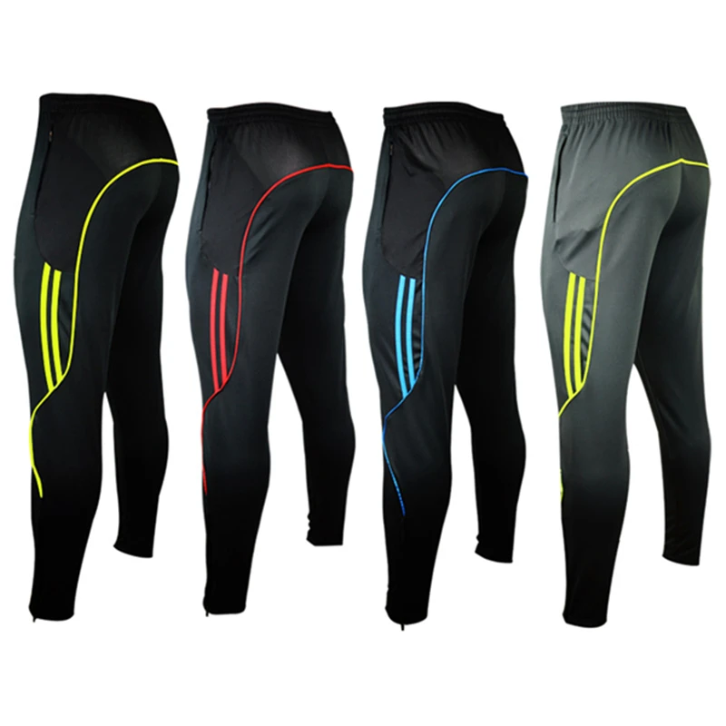 

American Football Pants Men Soccer Training Football Trousers Zipper Pocket Jogging Male Fitness Workout Running Sport Pants